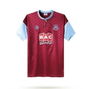 Camiseta retro de local del West Ham United 1989/90