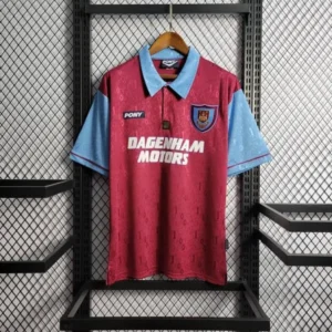 Camiseta retro de local del West Ham United 1995/97