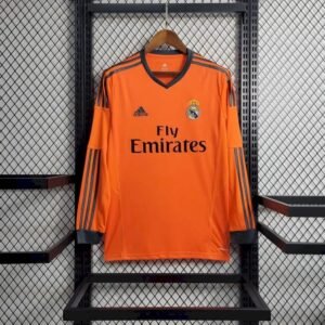 Camiseta retro de manga larga de la tercera equipacion del Real Madrid 2013/14