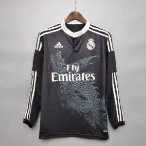 Camiseta retro de manga larga de la tercera equipacion del Real Madrid 2014/15