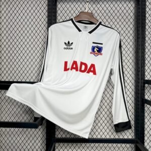 Camiseta retro de manga larga de local de Colo Colo 1991
