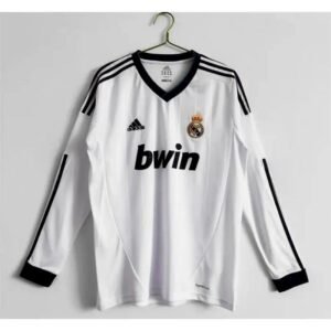 Camiseta retro de manga larga de local del Real Madrid 2012/13
