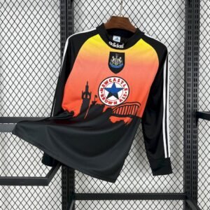 Camiseta retro de manga larga de portero del Newcastle United 1996/97