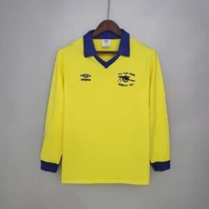 Camiseta retro de manga larga de visitante del Arsenal 1971/79
