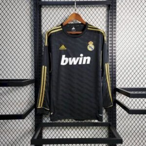 Camiseta retro de manga larga de visitante del Real Madrid 2011/12