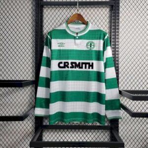 Camiseta retro de manga larga del Celtic 1987/88