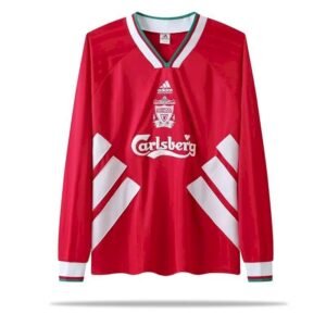 Camiseta retro de manga larga del Liverpool 1993/95