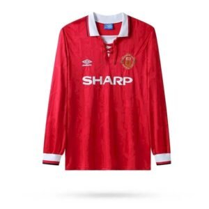 Camiseta retro de manga larga del Manchester United 1992/94