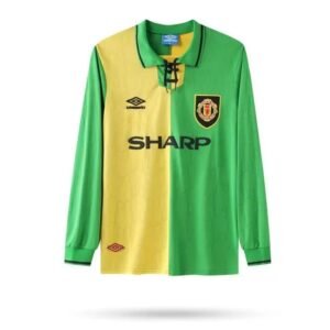 Camiseta retro de manga larga del Manchester United2 1992/94