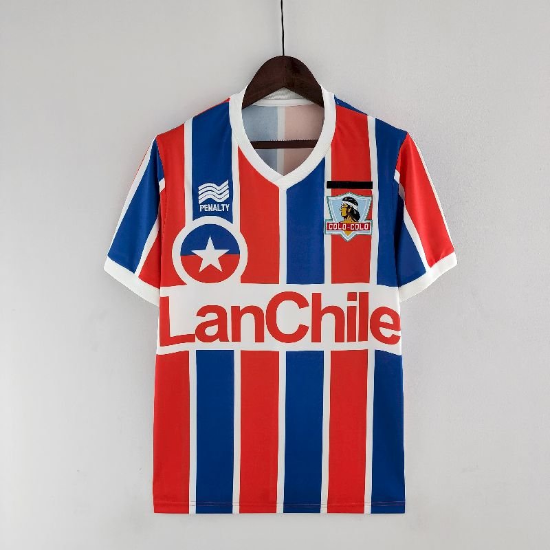 Camiseta retro de visitante de Colo Colo 1986