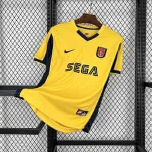 Camiseta retro de visitante del Arsenal 1999/00