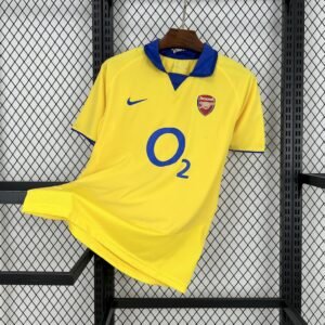 Camiseta retro de visitante del Arsenal 2003/05