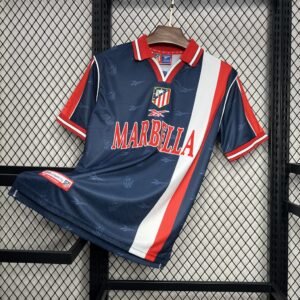 Camiseta retro de visitante del Atlético de Madrid 1998/99