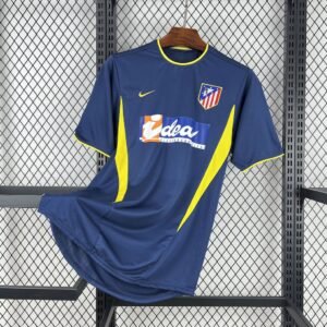 Camiseta retro de visitante del Atlético de Madrid 2002/03