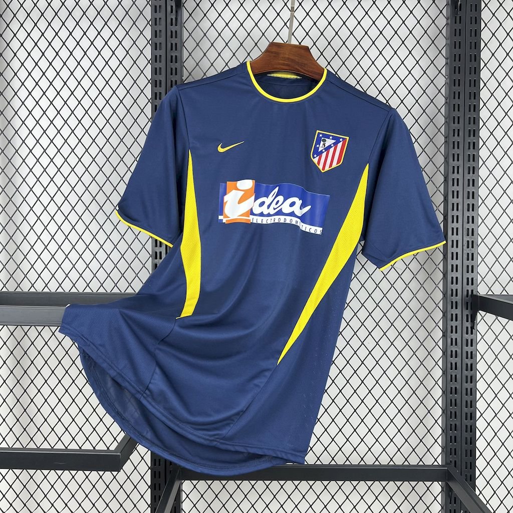 Camiseta retro de visitante del Atlético de Madrid 2002/03