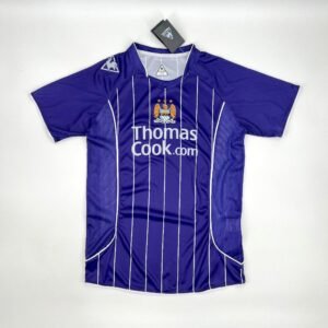 Camiseta retro de visitante del Manchester City 2007/08