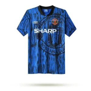 Camiseta retro de visitante del Manchester United 1992/93