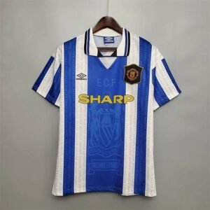 Camiseta retro de visitante del Manchester United 1994/96