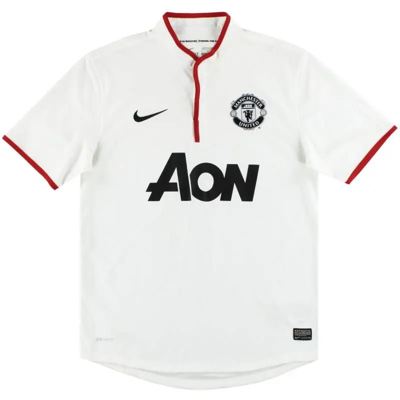 Camiseta retro de visitante del Manchester United 2012/13