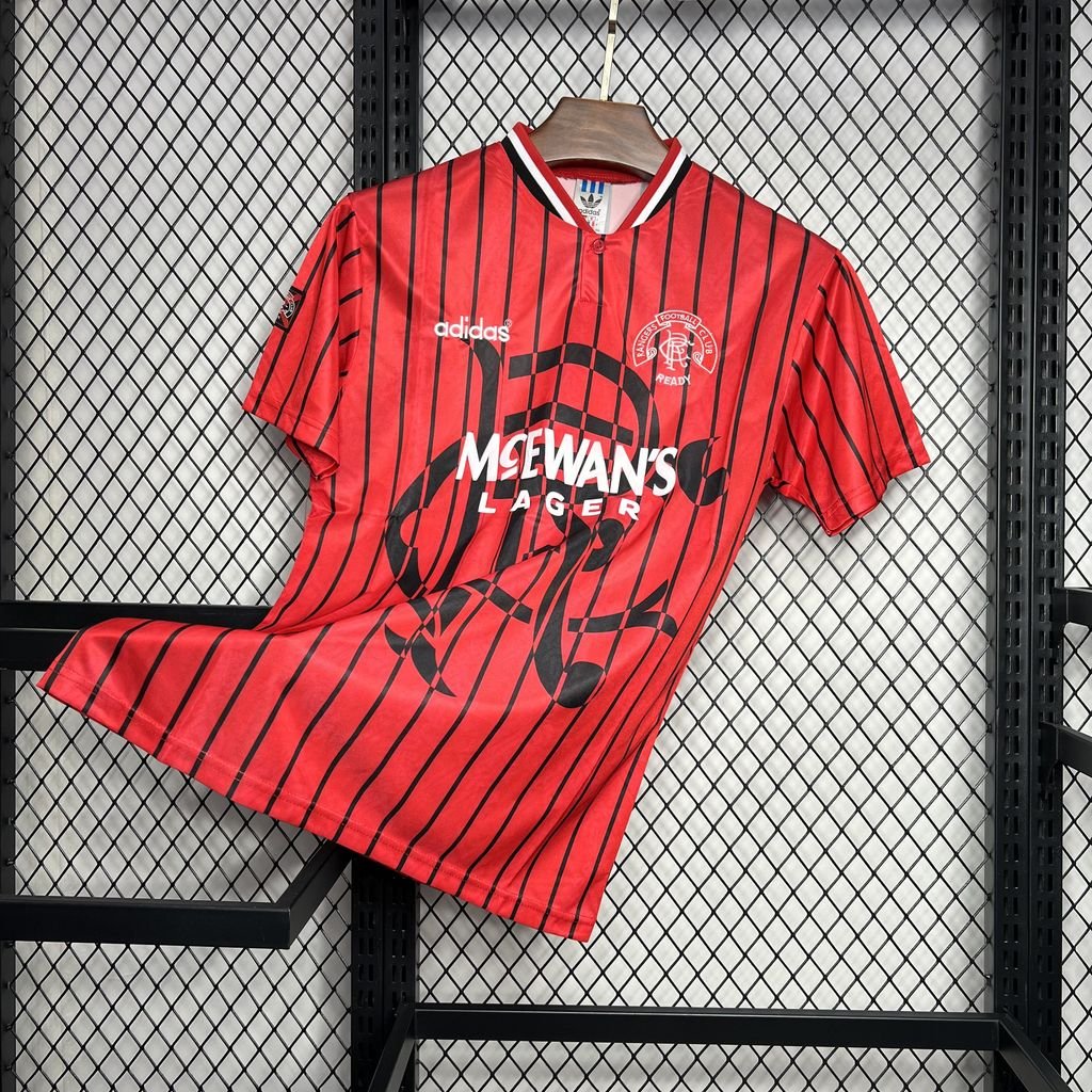 Camiseta retro de visitante del Rangers 1994/95