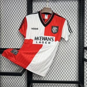 Camiseta retro de visitante del Rangers 1995/96