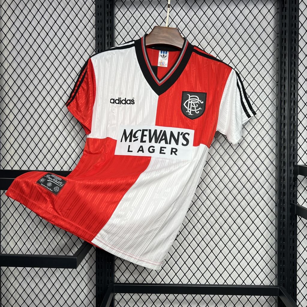Camiseta retro de visitante del Rangers 1995/96