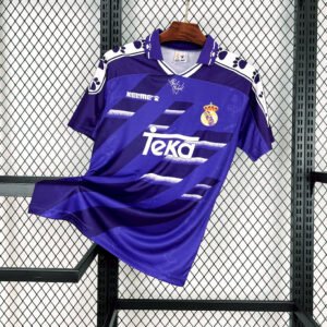 Camiseta retro de visitante del Real Madrid 1994/96