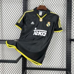 Camiseta retro de visitante del Real Madrid 1998/00