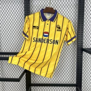 Camiseta retro de visitante del Sheffield Wednesday FC de 1995