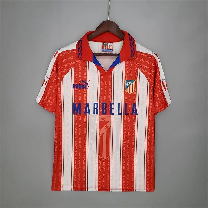 Camiseta retro del Atletico de Madrid 1995/96 local