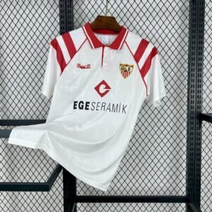 Camiseta retro del Sevilla FC 1992/93 publicidad