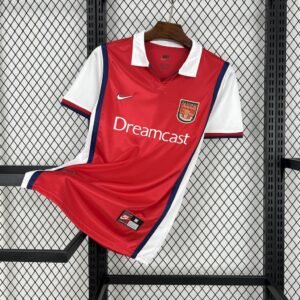 Camiseta retro local del Arsenal 1999/00