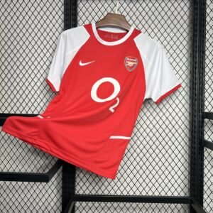 Camiseta retro local del Arsenal 2002/04