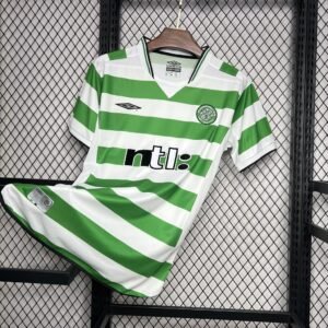 Camiseta retro local del Celtic 1999/00