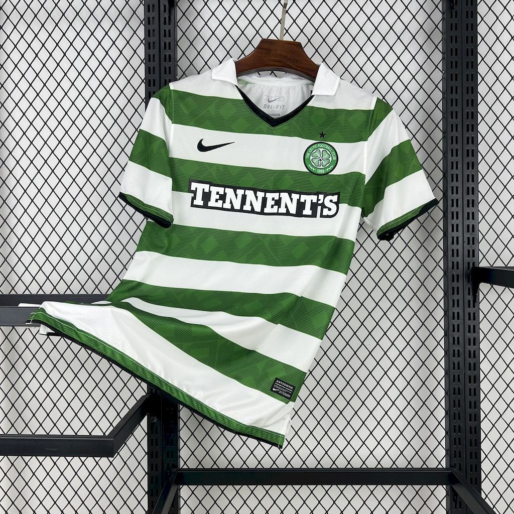 Camiseta retro local del Celtic 2010/12