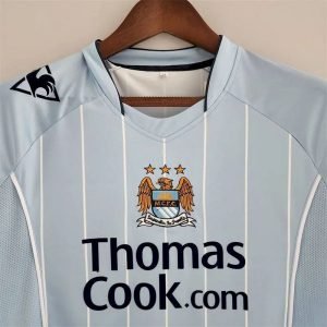 Camiseta retro de local del Manchester City 2008/09 - Image 2