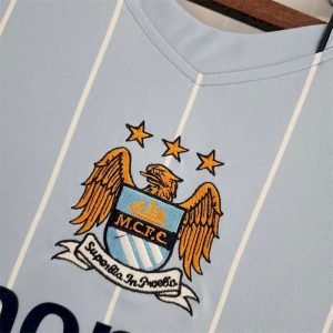 Camiseta retro de local del Manchester City 2008/09 - Image 3