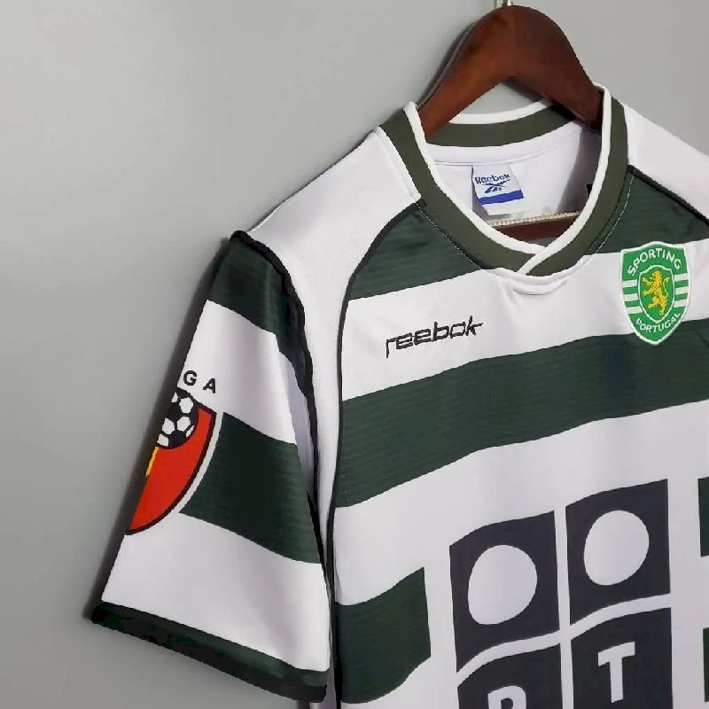 Camiseta retro de local del Sporting CP 2001/03 - Image 5