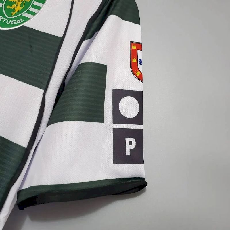 Camiseta retro de local del Sporting CP 2001/03 - Image 7