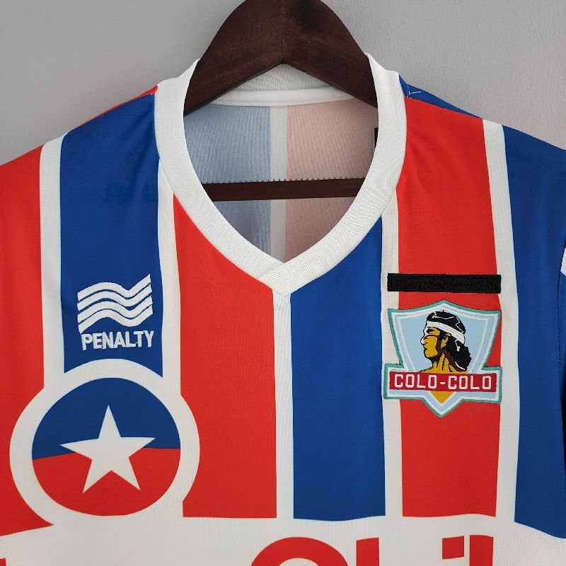 Camiseta retro de visitante de Colo Colo 1986 - Image 2