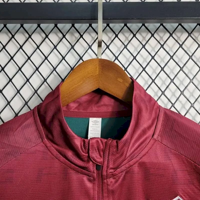 Camiseta unisex de manga larga de prepartido Fluminense 2023/24 para hombre - Image 2