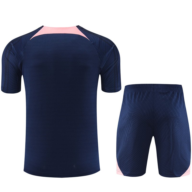 Conjunto de entrenamiento unisex para adulto del Atletico de Madrid 2023/24 camiseta y pantalon corto 14001 - Image 3