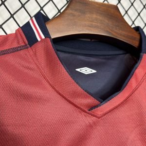 Camiseta retro visitante de Inglaterra 2002 doble cara - Image 2