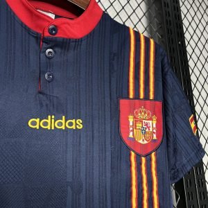 Camiseta retro visitante de Espana 1996-2 - Image 4