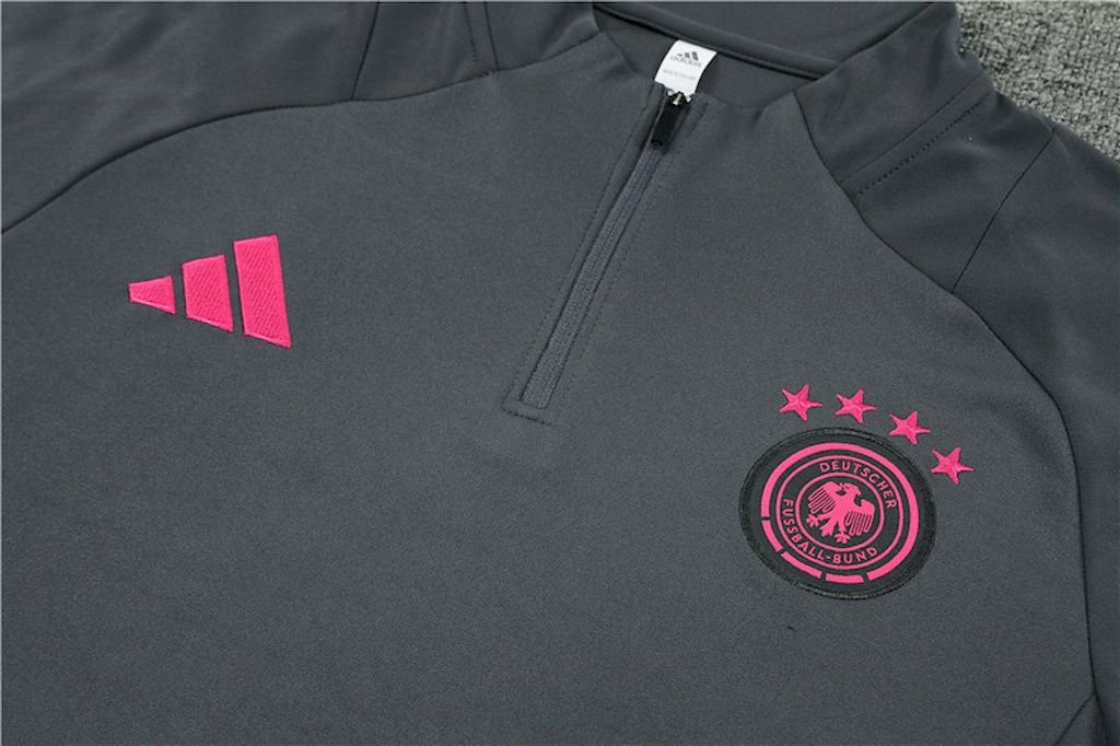 Sueter y pantalon unisex de Alemania 2024/25 para adultos con media cremallera 140011 - Image 3