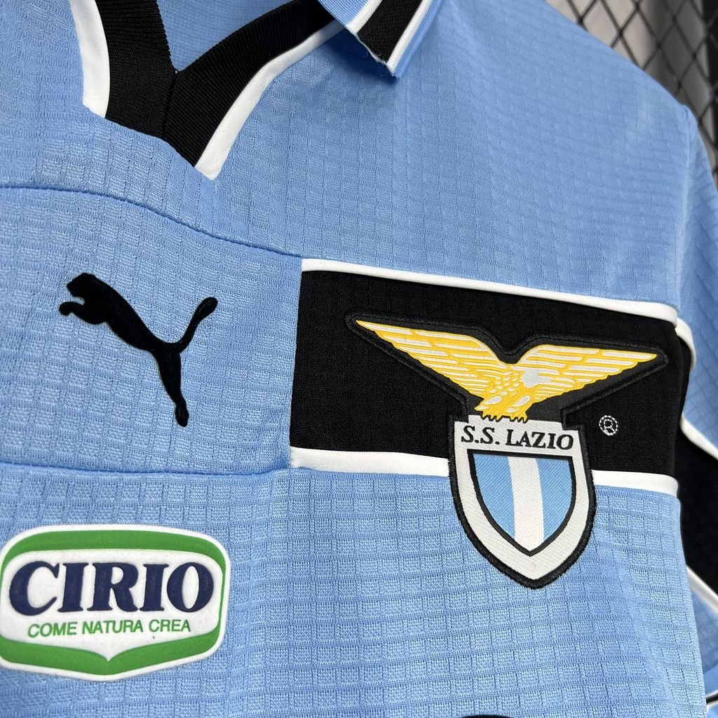 Camiseta retro de local de la SS Lazio 1998/99 - Image 5