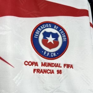 Camiseta retro visitante de Chile 1998 - Image 3