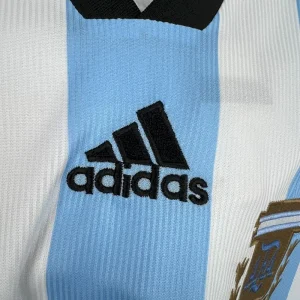 Camiseta retro de manga larga local de Argentina 1998 - Image 4