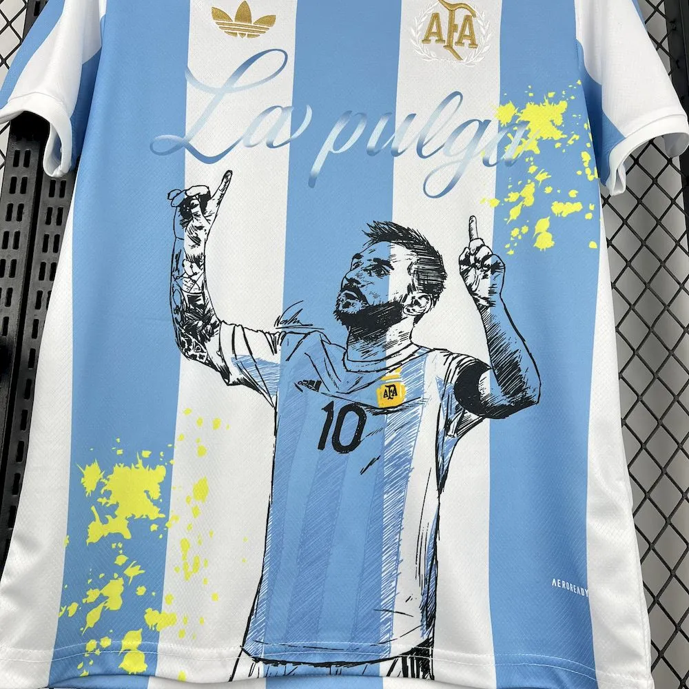 Argentina 2024 25 Adidas 50 Aniversario Messi Jersey - Image 6