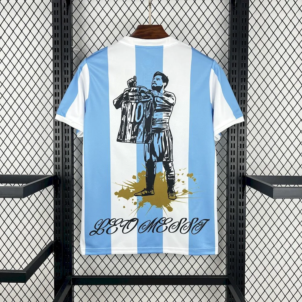 Argentina 2024 25 Adidas 50 Aniversario Messi Jersey - Image 7